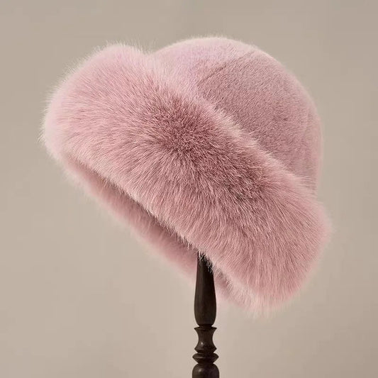 Beryll Elegante Pelzmütze