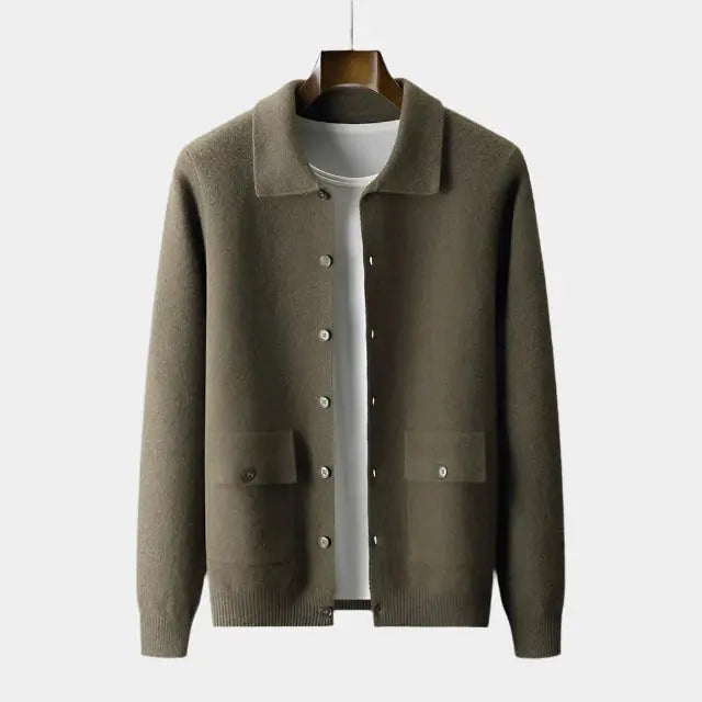 Exklusive Jacke aus Wolle