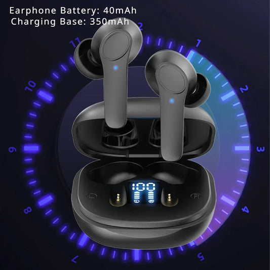 Übersetzer Kopfhörer Bluetooth Echtzeit, In-Ear Ohrhörer für 144 Sprachen, simultane Sprachübersetzung