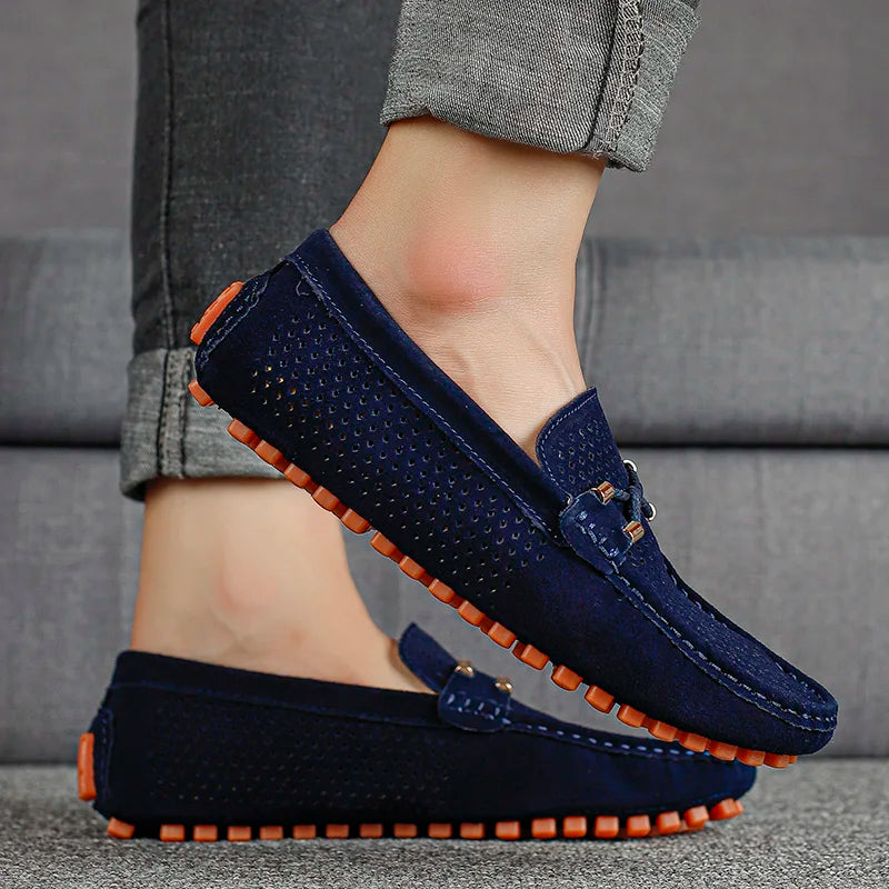 Duque Atmungsaktive Lederschuhe