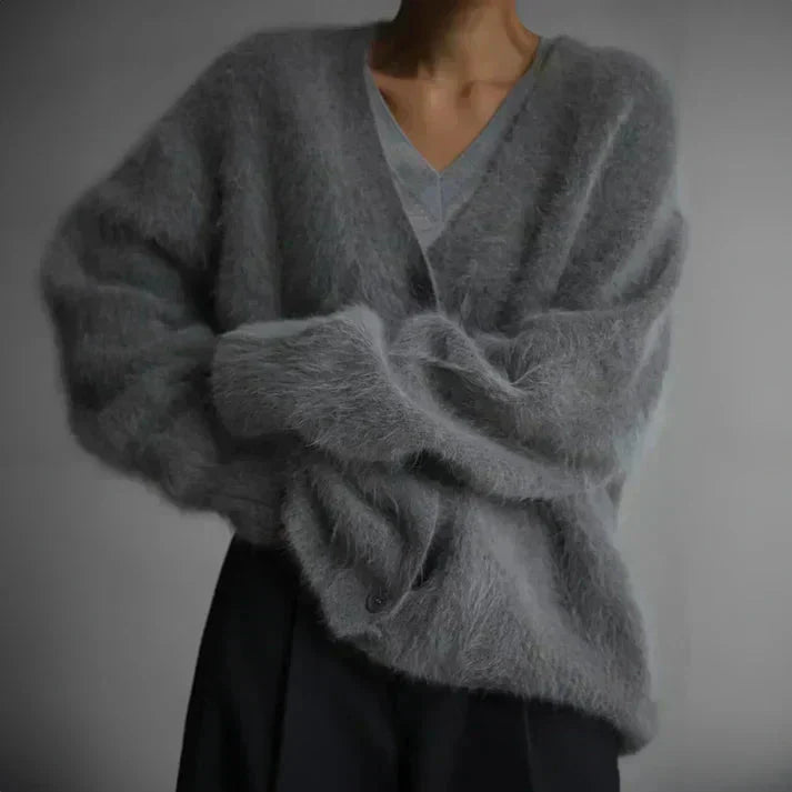 Grosser Wollpullover