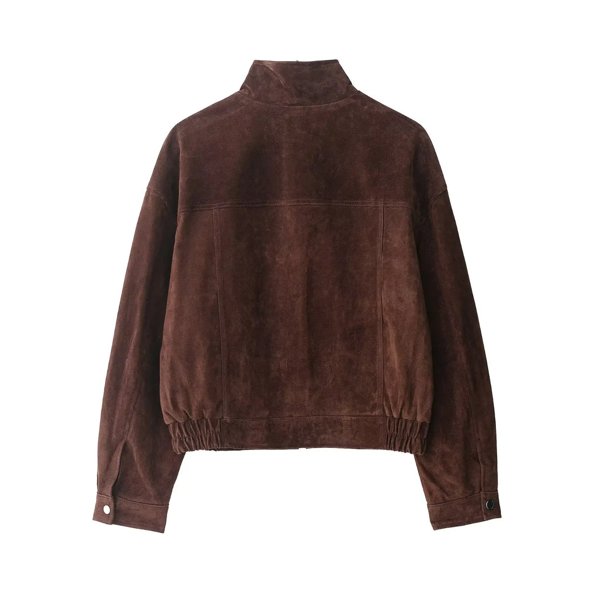 Damen Herbstjacke Slim Fit mit großen Taschen Warme Jacke für Herbst Streetwear