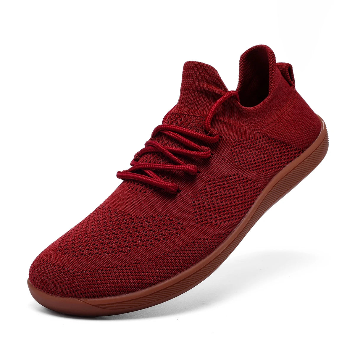 Damen Barfußschuhe Breite Zehenbox Leicht Atmungsaktiv Minimalistische Outdoor Sneaker