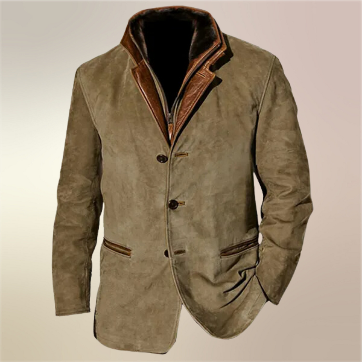 Kirta Retro Wildlederjacke