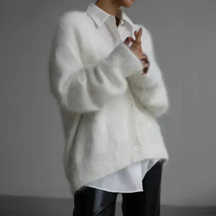 Grosser Wollpullover