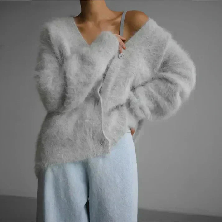 Grosser Wollpullover