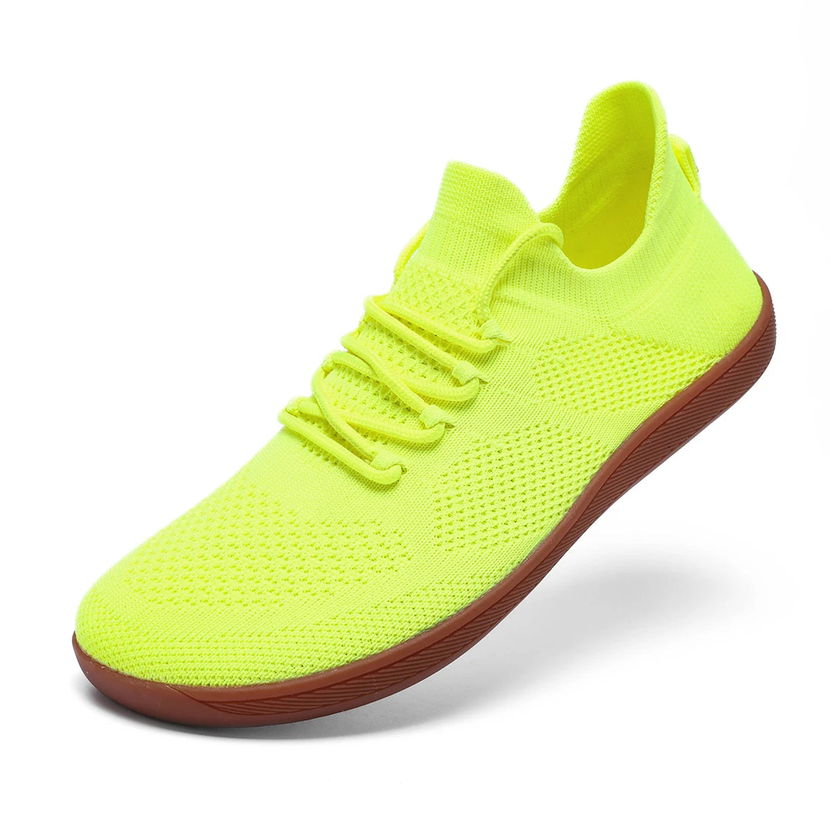 Damen Barfußschuhe Breite Zehenbox Leicht Atmungsaktiv Minimalistische Outdoor Sneaker