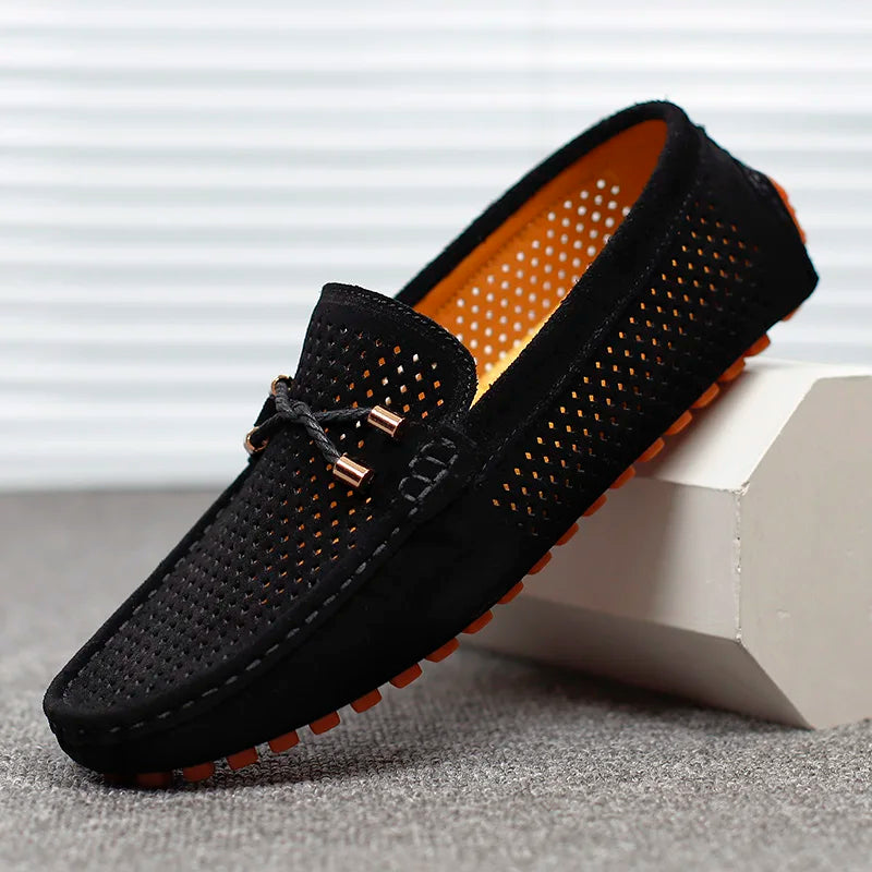 Duque Atmungsaktive Lederschuhe