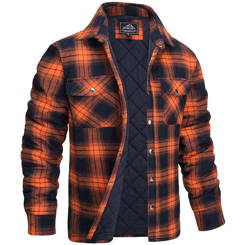 Holzfällerjacke  Karierte Jacke