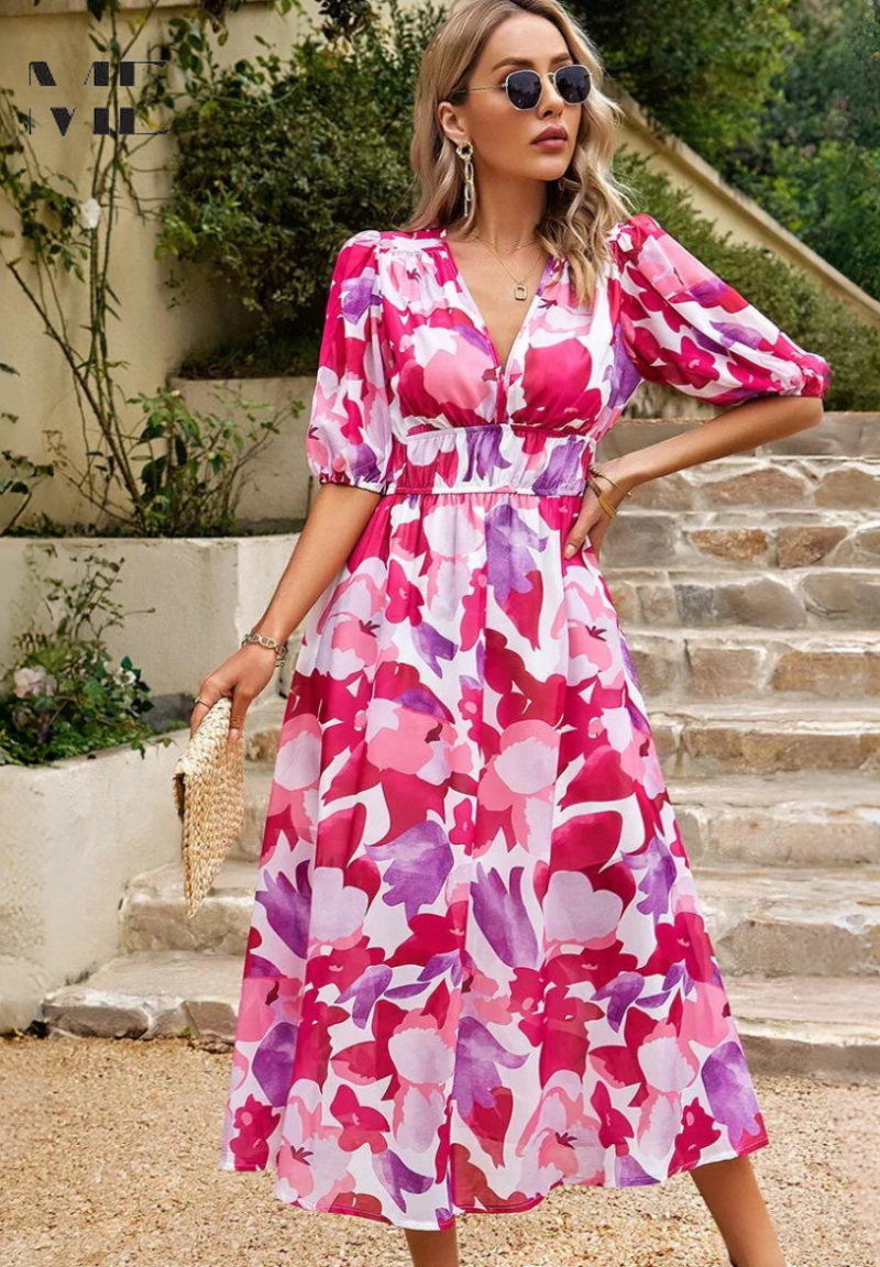 Flore Elegantes Blumenkleid