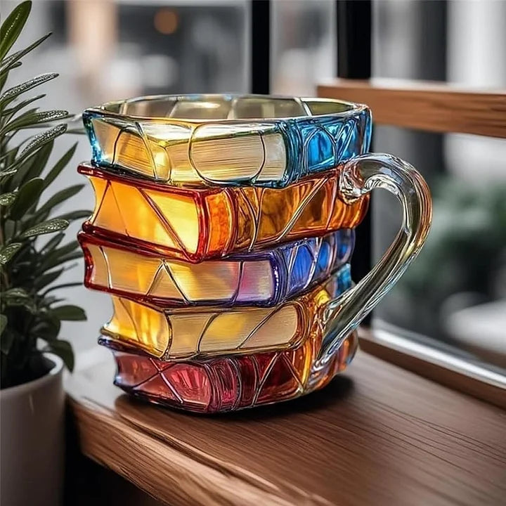MugArt – Tasse mit Bemaltem Buch