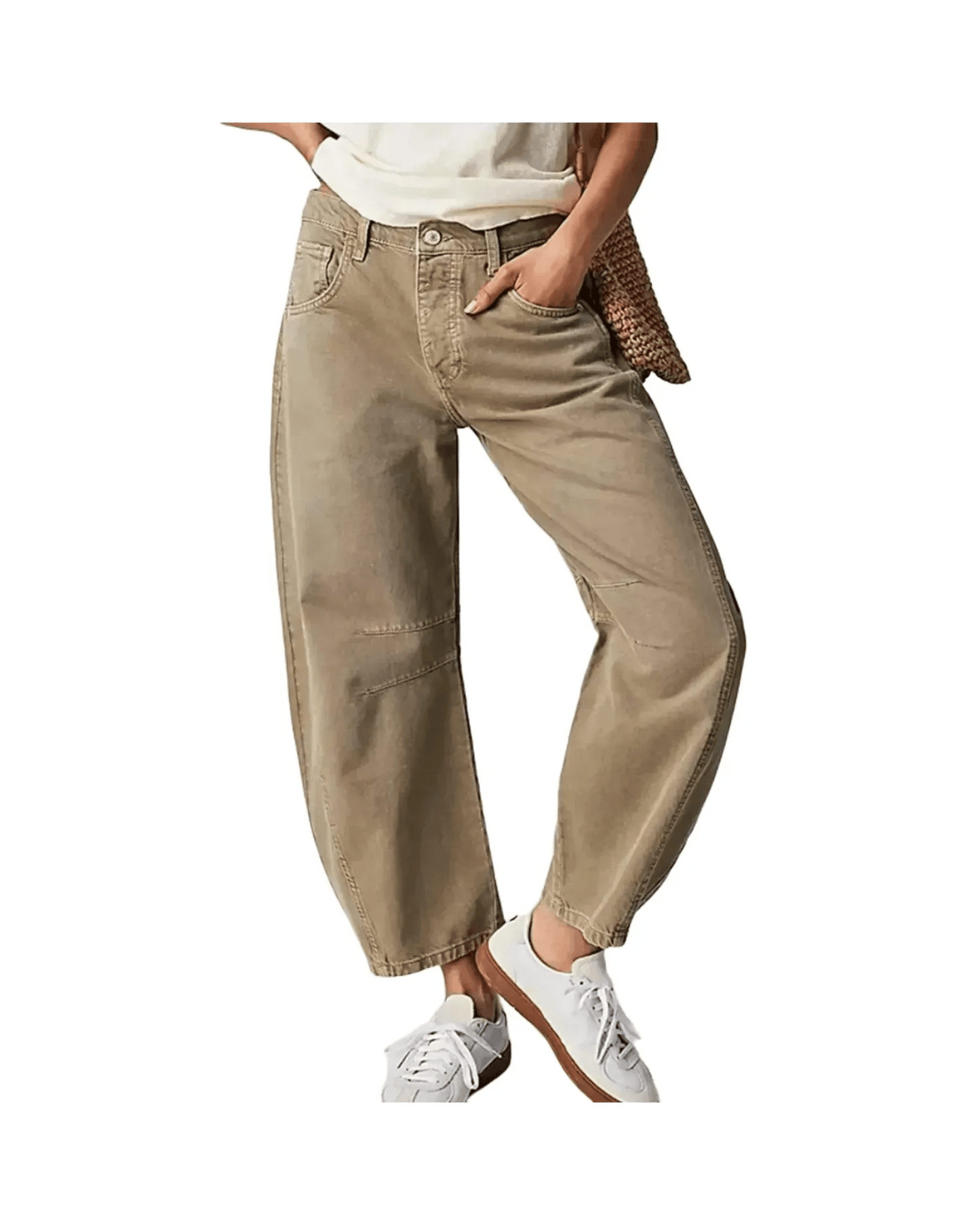 HERBERGER | Damen Jeans mit weitem Bein und klarer Silhouette Büro & Freizeit