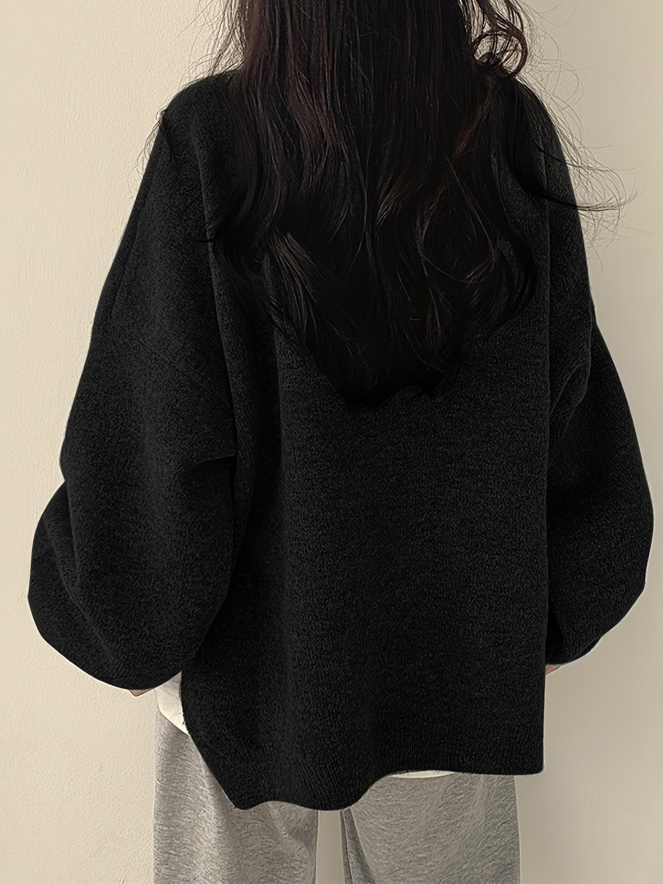 Pearline™ Pullover Mit Rundhalsausschnitt Und Langen Ärmeln