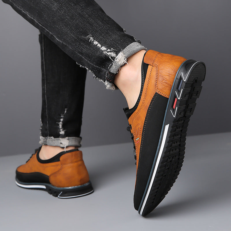 Mario Herren-Freizeitsneaker aus Leder