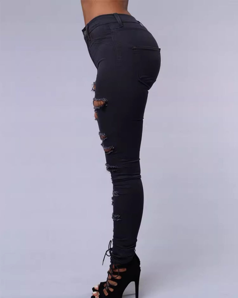 Jeans mit Hoher Taille