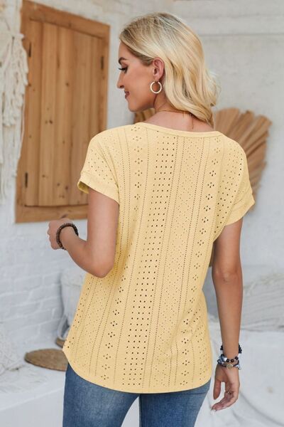 Sommerstruktur Kurzarmshirt