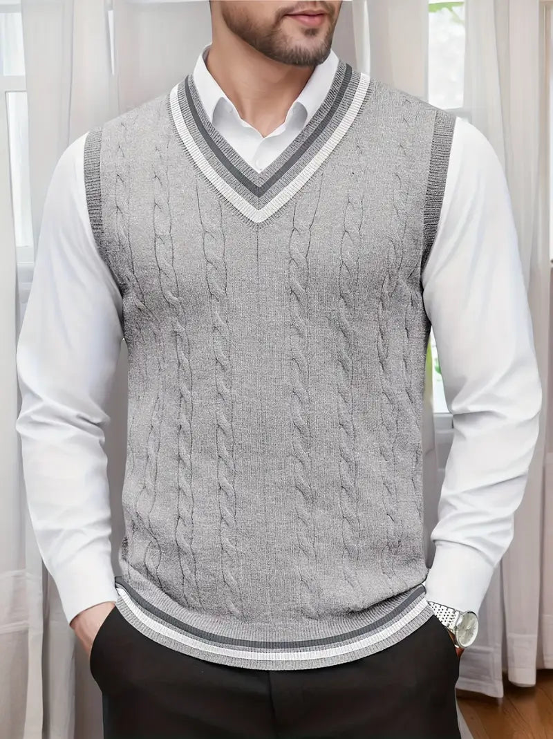 Duane™ Ärmelloser Strickpullover