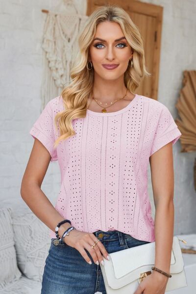 Sommerstruktur Kurzarmshirt