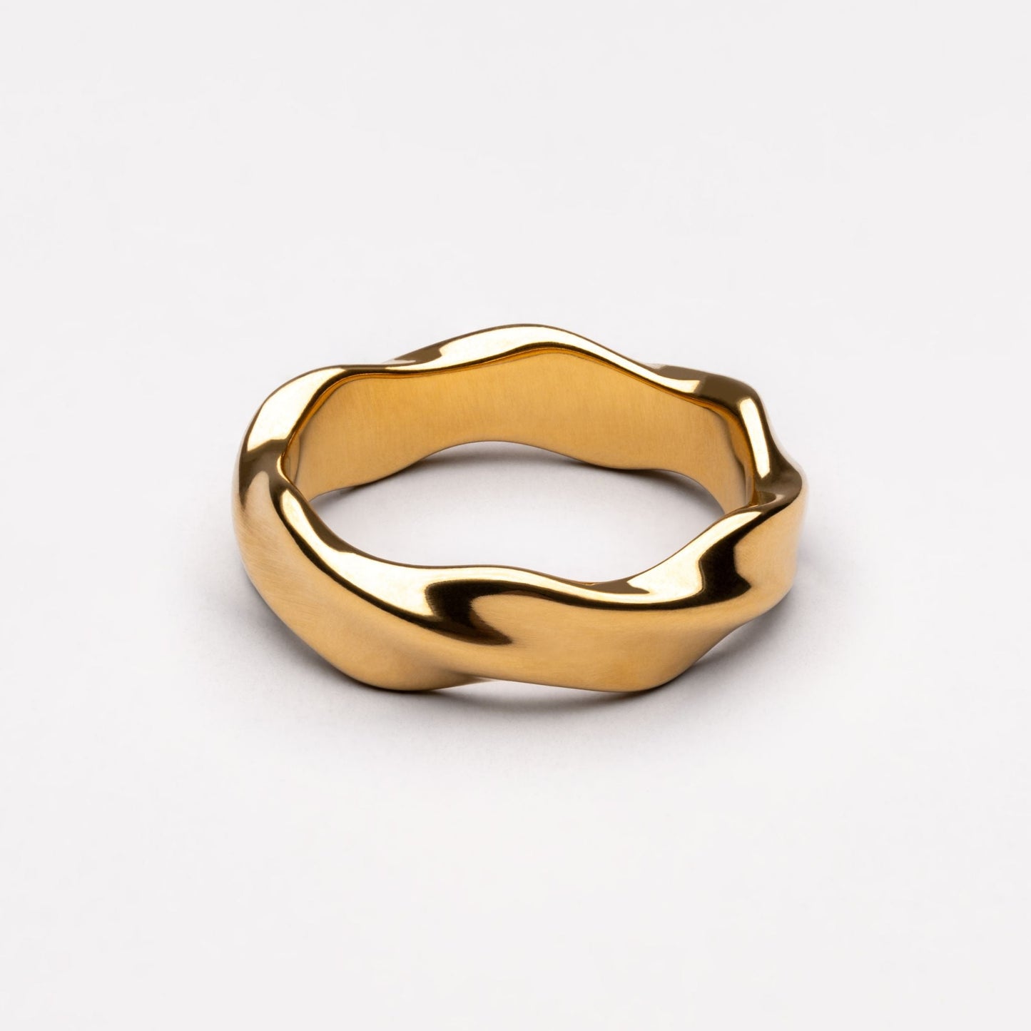Damen Ring Gold wasserfest hypoallergen