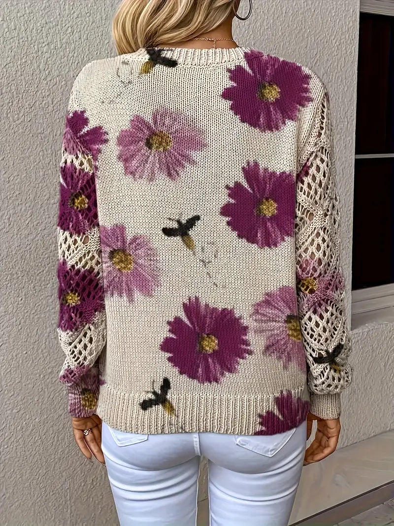 Tatyana Stilvolle Strickjacke Mit V-Ausschnitt