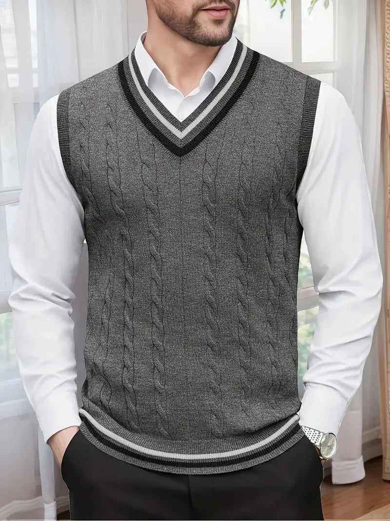 Duane™ Ärmelloser Strickpullover