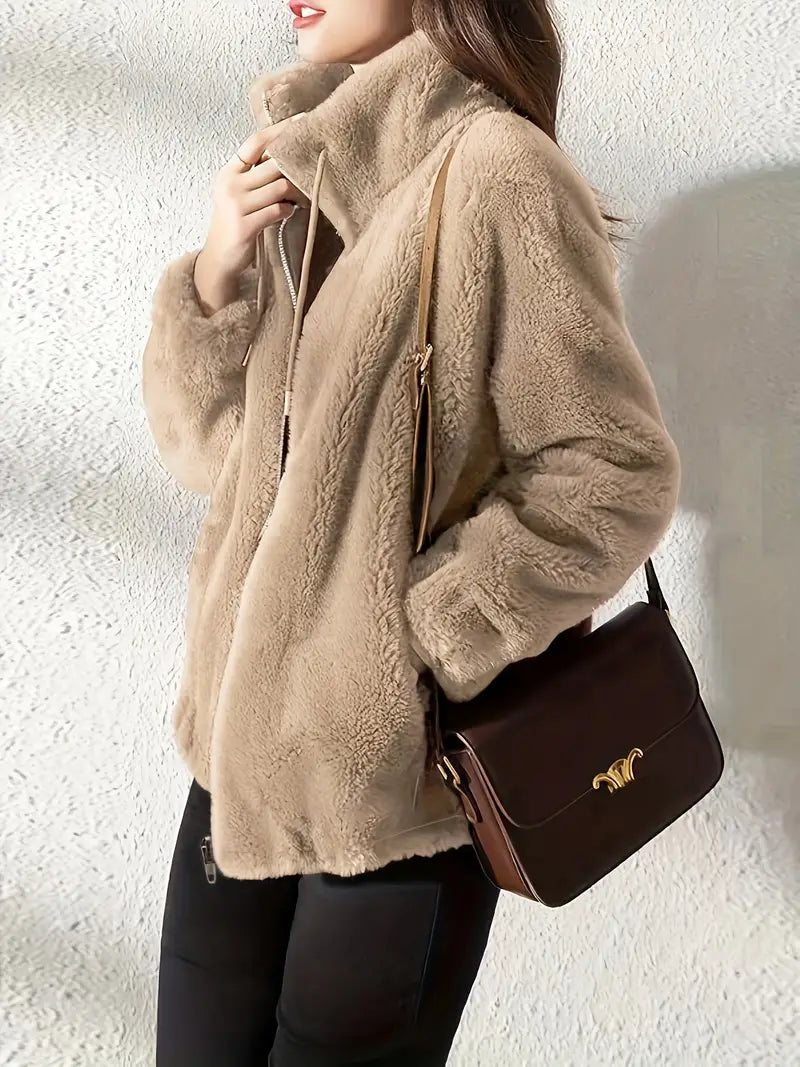 Maliza™ Stilvolle Fleece Jacke
