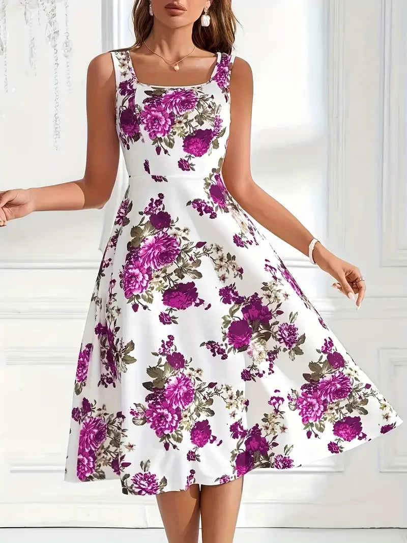 Nikolina Modisches und Elegantes Midi-Kleid
