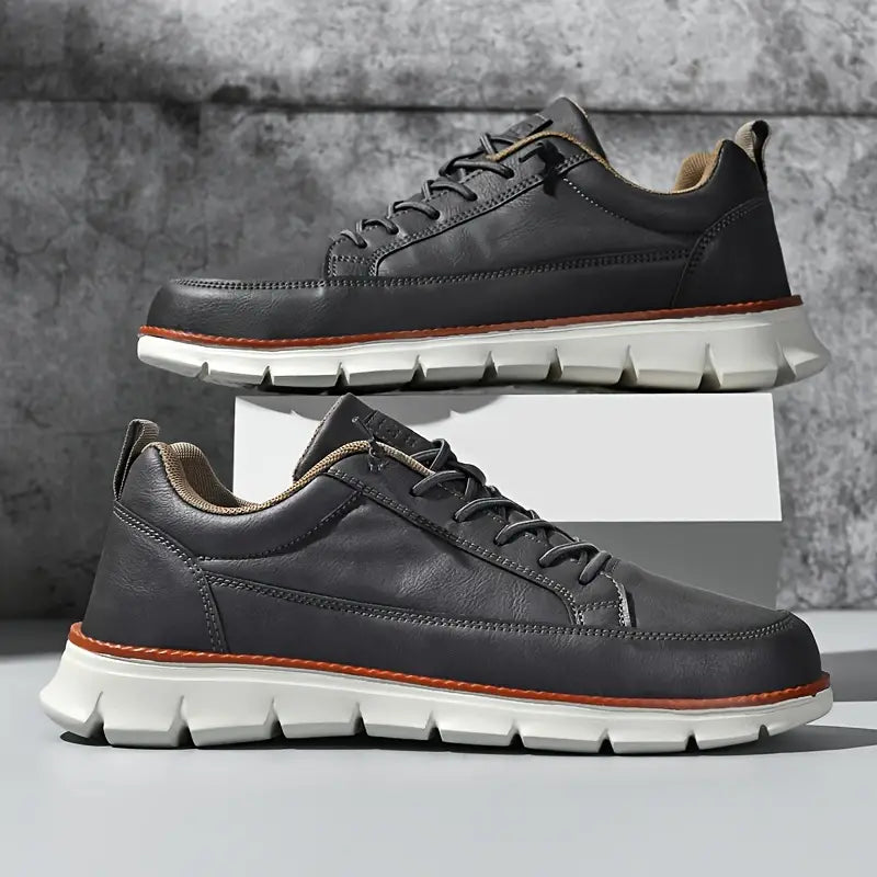 Soroel Orthopädischer Leder Sneaker