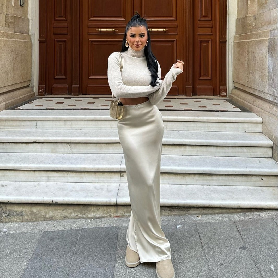 Schickes asymmetrisches Kleid