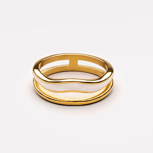 Ring Gold wasserfest hypoallergen schmaler Schmuckring