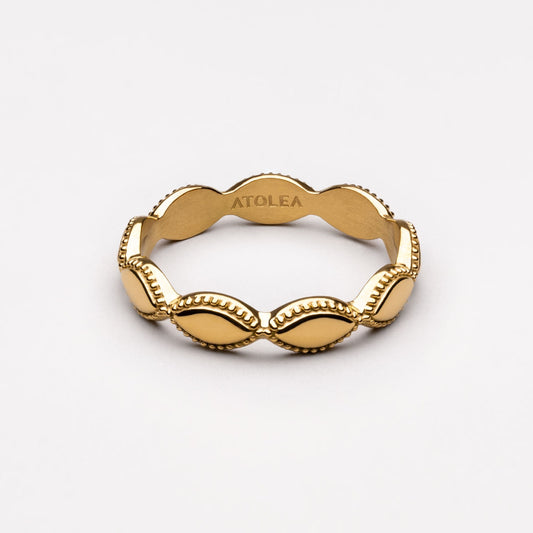 Goldring 4 mm schlicht zeitlos wasserdicht hypoallergen