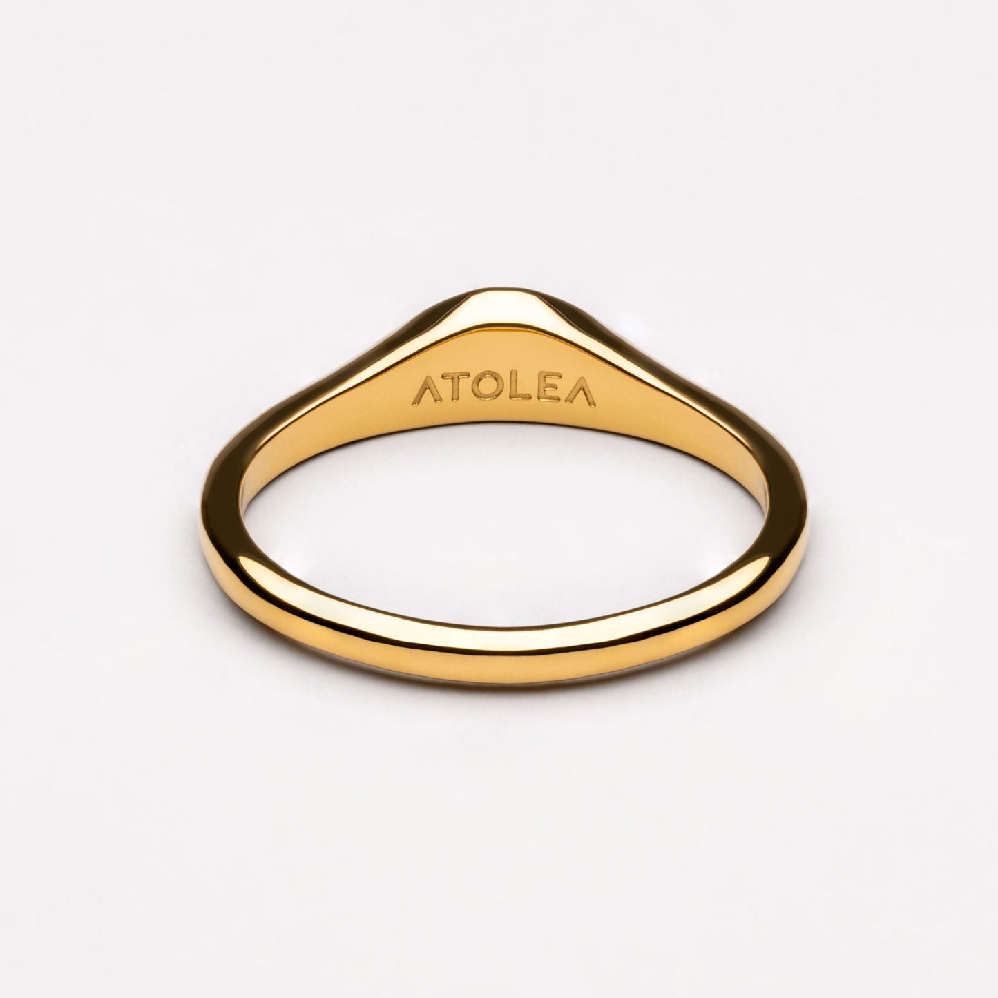 Ring Gold stapelbar Sunrise wasserdicht hypoallergen