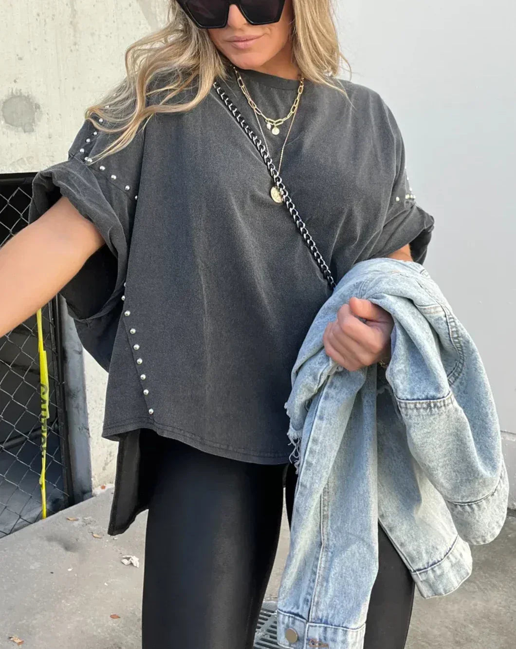 Nachtschimmer Oversizedshirt
