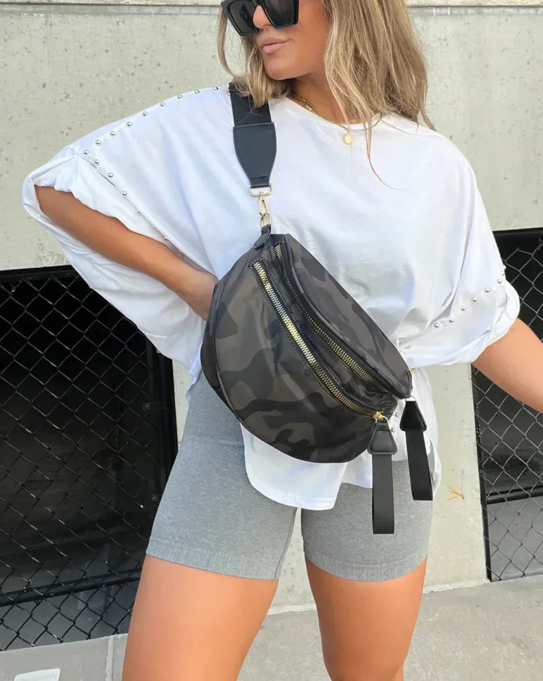 Schwungstil Kurzarmshirt