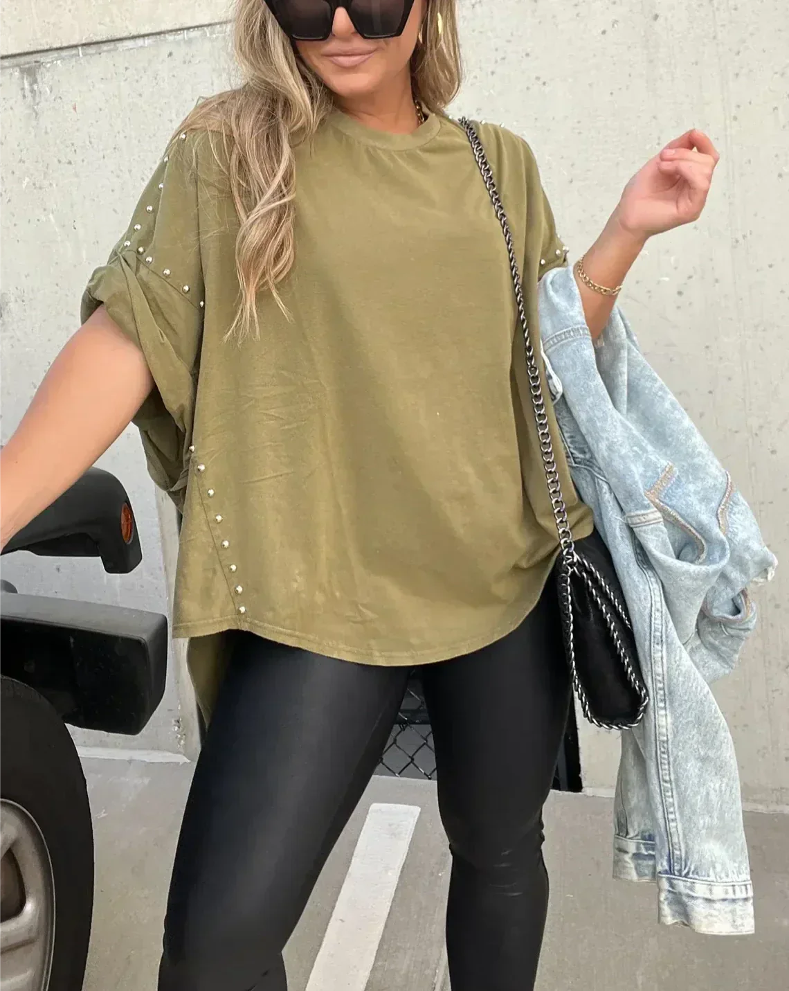 Nachtschimmer Oversizedshirt