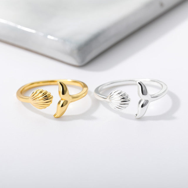 Damen Ring Gold Verstellbar Wasserdicht Hypoallergen Hawaii Style