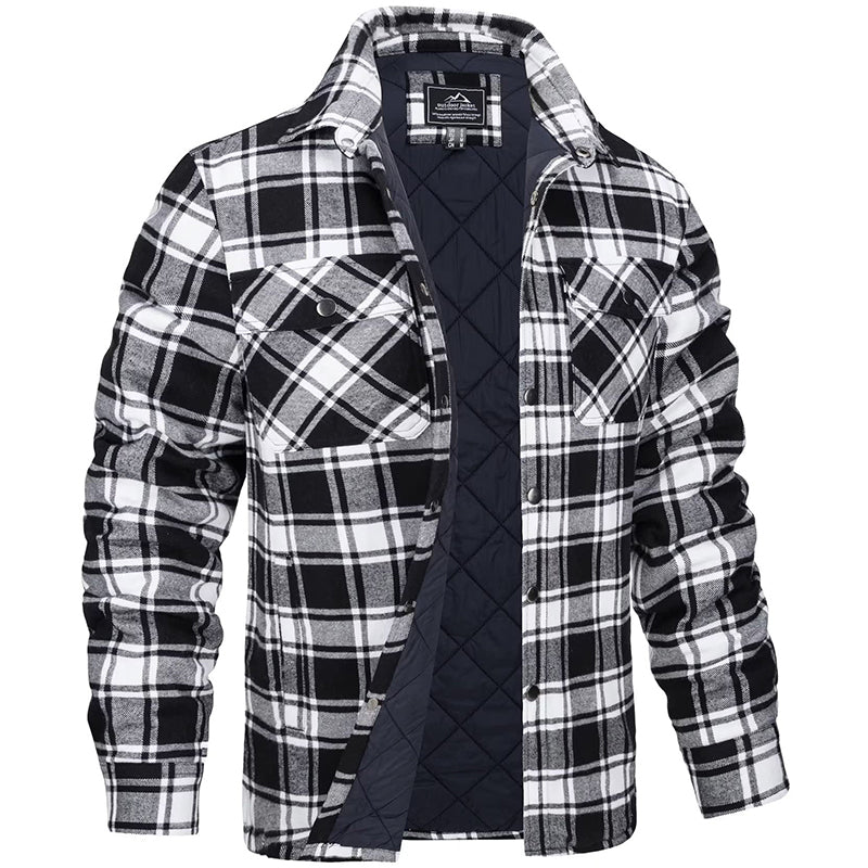 Holzfällerjacke  Karierte Jacke