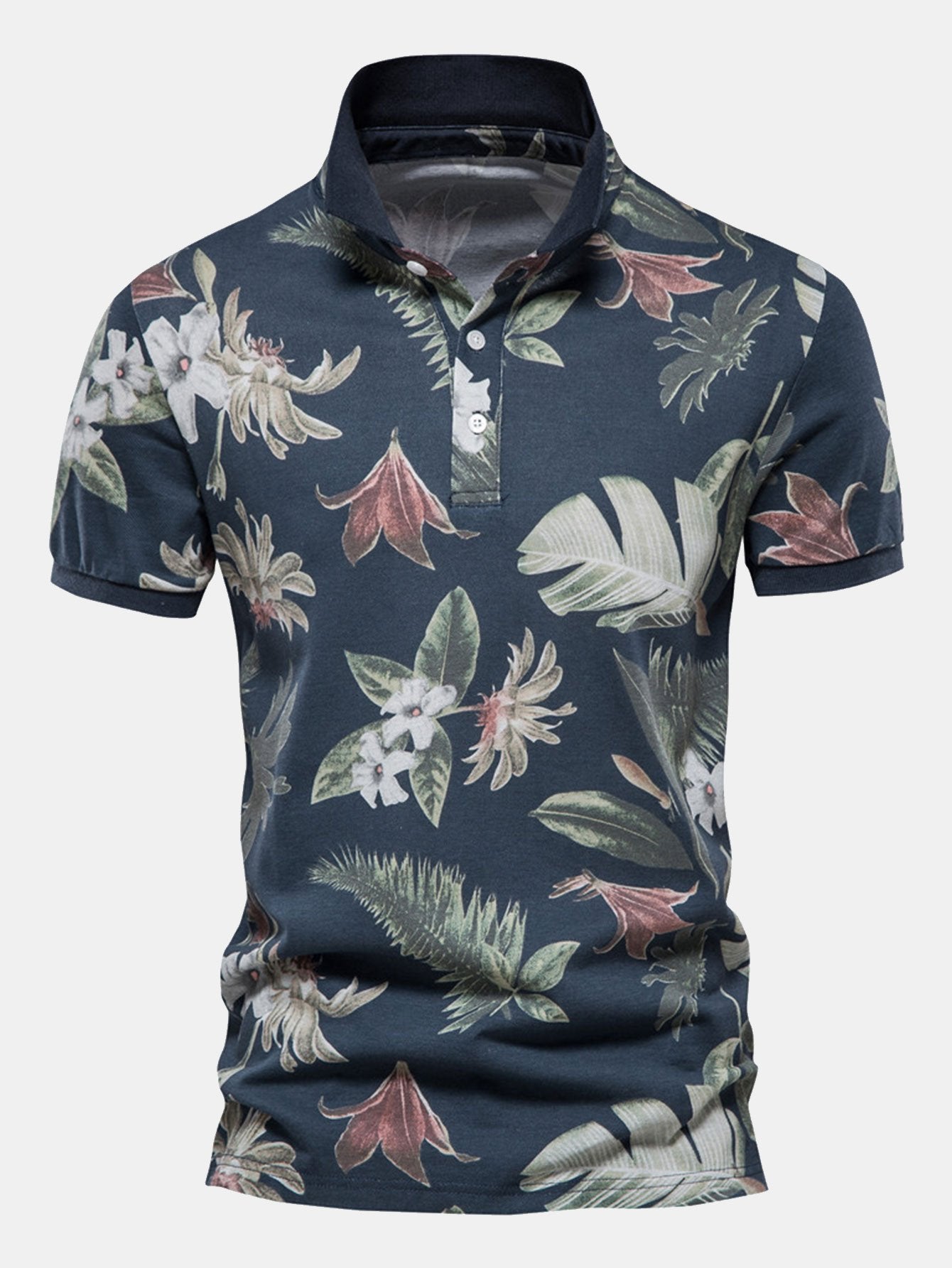 Kragenstil Herren Polo-Shirt