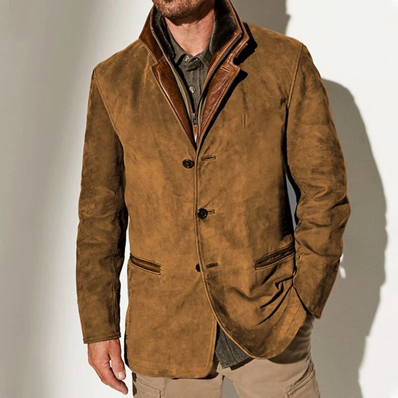 Kirta Retro Wildlederjacke