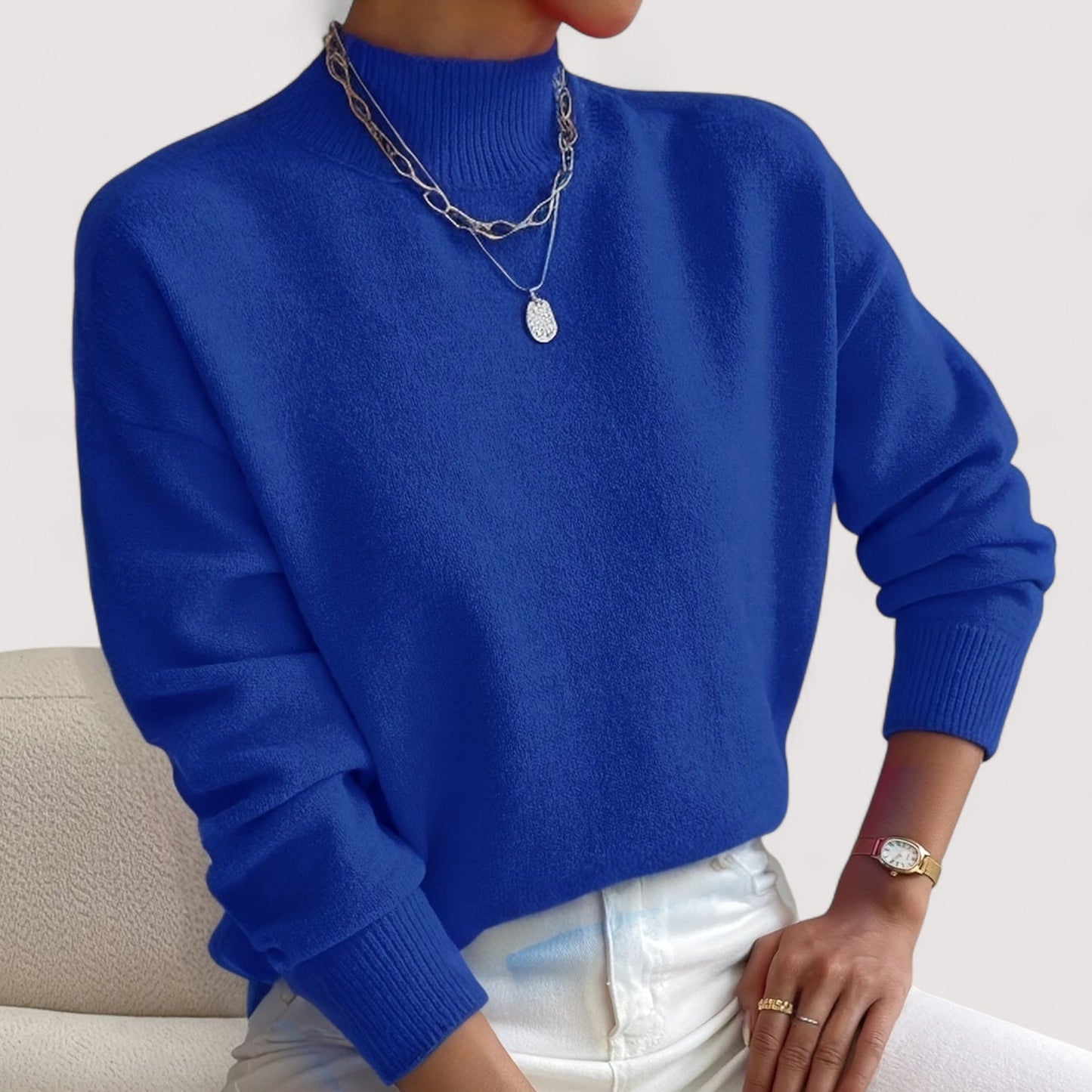 Nadia™ Eleganter und bequemer Rollkragenpullover