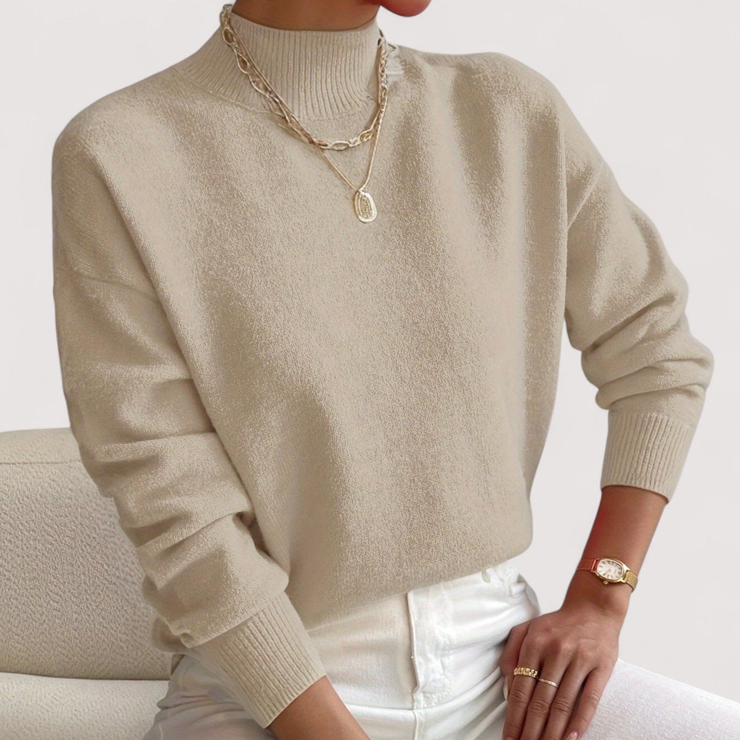 Nadia™ Eleganter und bequemer Rollkragenpullover
