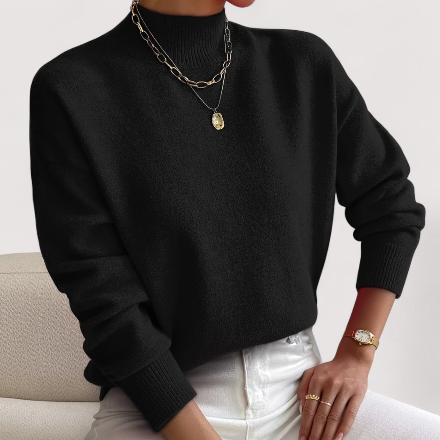 Nadia™ Eleganter und bequemer Rollkragenpullover