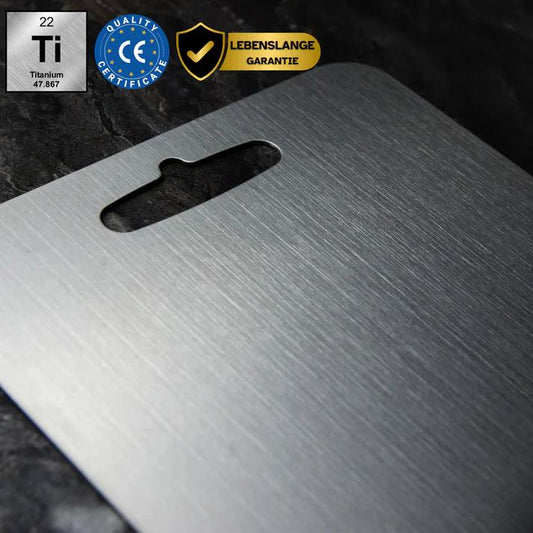TitanBoard™ – Premium Schneideflaeche aus Titan