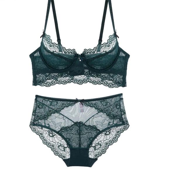 Damen Unterwäsche Set High-Waist Panty figurbetonend komfortabel hoch tailliert glatte Silhouette BH Set