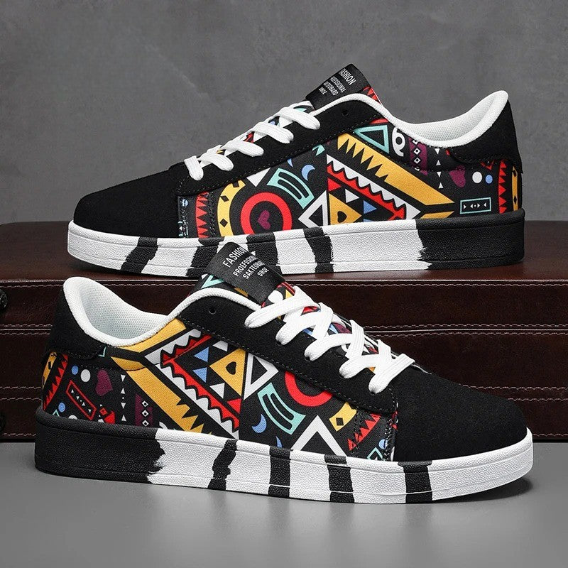 Gab™ Sneakers mit ethnischem Muster