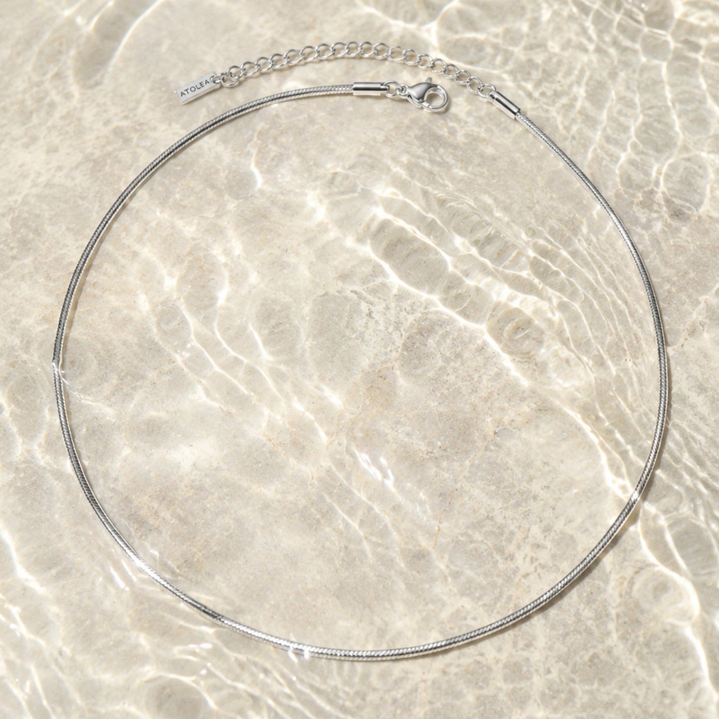 Damen Choker Halskette Gold filigrane Gliederkette wasserdicht hypoallergen