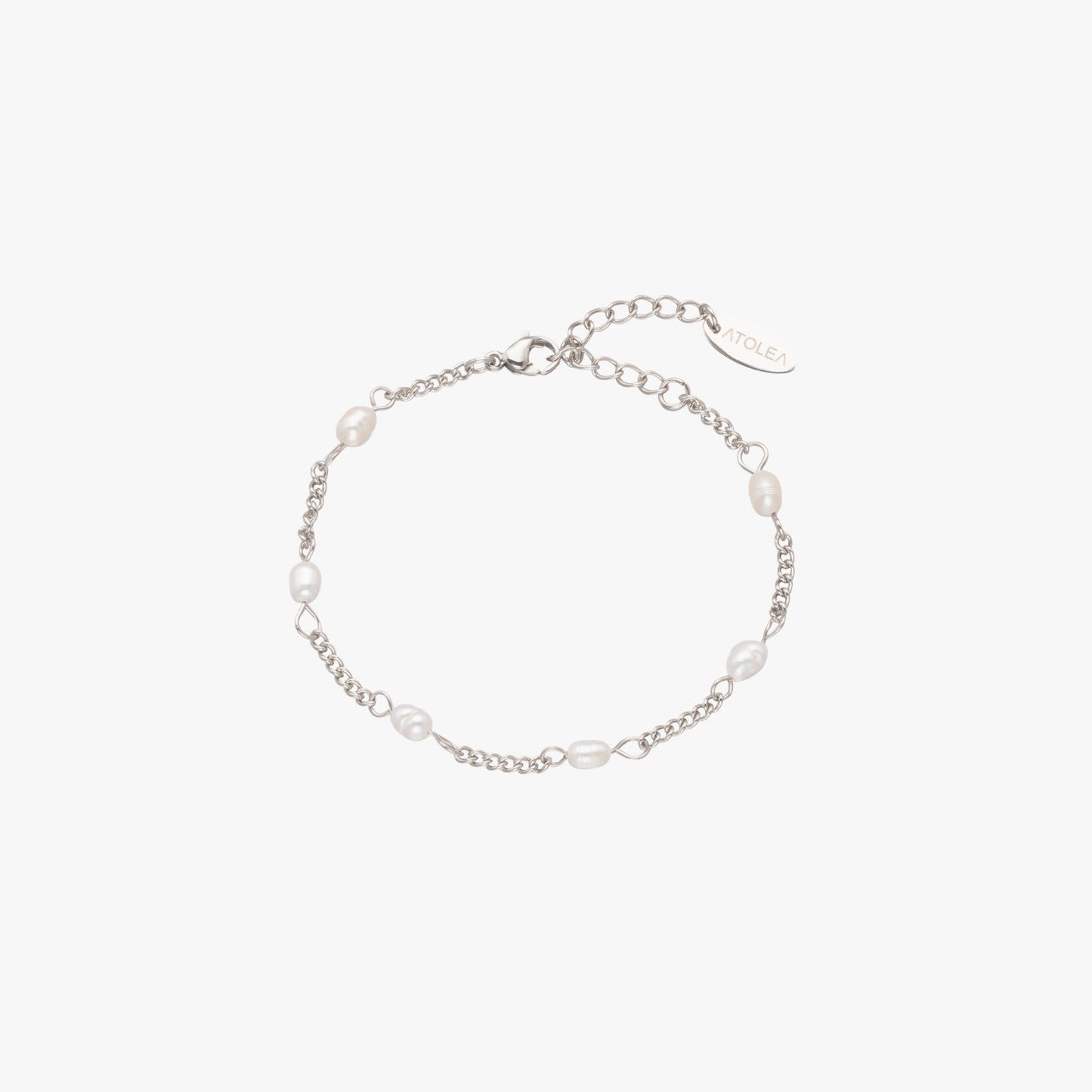 Damen Perlenarmband gold Süßwasserperlen Edelstahl wasserfest