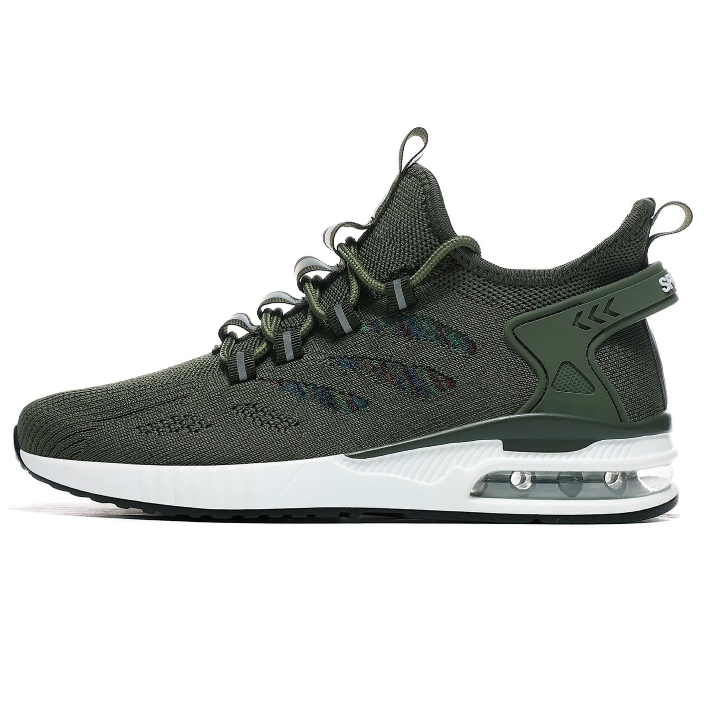 Grünschimmer Sneaker