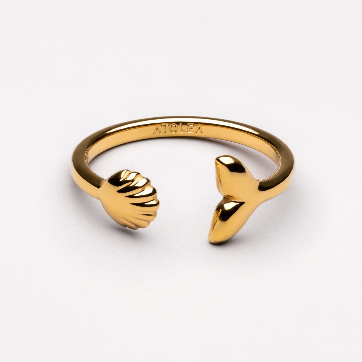 Damen Ring Gold Verstellbar Wasserdicht Hypoallergen Hawaii Style